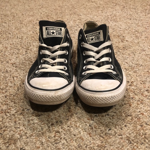Black Converse Sneakers - Picture 1 of 6